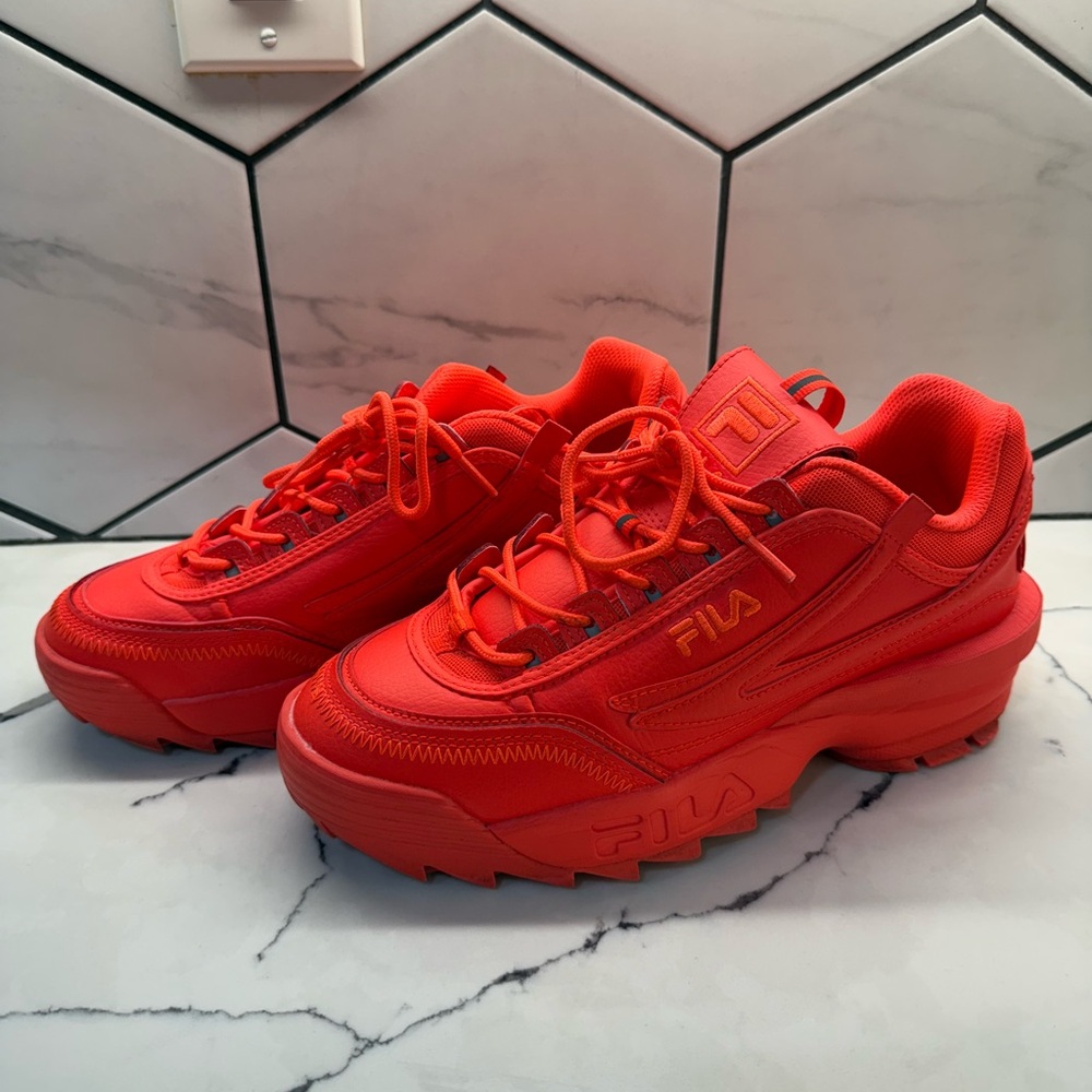 Fila - Disruptor Il Premium - Chunky Leather Sneakers - W.10